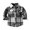 C208/Black, variant on XIYON Boys Button Down Shirt Toddler Plaid Long Sleeve Shirt Coat Jacket Kids Lapel Tops Outwear Fall Winter Fashion 3-6 Months