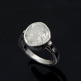 thumbnail image 4 of Mooneye 1.00 CTW Natural Diamond Polki Solitaire Ring 925 Sterling Silver Women Wedding Jewelry, 4 of 5