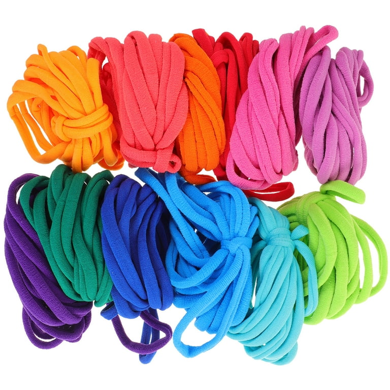 7 Nature Dyed Wool Solid Color Potholder Loops 