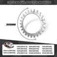 thumbnail image 4 of X Stainless Nails For Worx S/m Model, 2 X Stainless Screw Nails Traction Enhancer, Robotic Lawnmower Wheel Size 205mm (fmy), 4 of 5