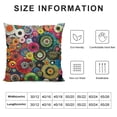 thumbnail image 5 of ,Colourful Velvet Throw Pillow Covers Sofa Pillowcase Car Square Throw Pillowcases Home Decoration, 5 of 5