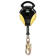 MSA 10121834 50' Workman Galvanized Cable Self-Retracting Lanyard With 36CS Swivel Snap Hook And Load Indicator (1/EA)