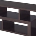 thumbnail image 3 of Velma Convertible TV Console and Bookcase Cappuccino, 3 of 5