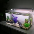 thumbnail image 3 of Unique Bargains 1 Pcs Aquarium Plants Decorations Artificial Aquatic Plant Purple 10.24", 3 of 6