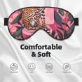 thumbnail image 3 of Fuzoiu Cheetah On Toilet Humor Art Print Sleep Masks,Eye Masks with Adjustable Strap for Sleeping,Night Eye Shade for Women Men,Eye Cover for Full Night's Sleep, Travel and Nap, 3 of 7