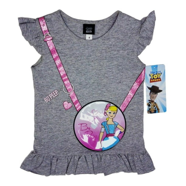 Playera Toy Story Gris para Niña Talla 6