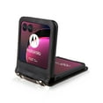thumbnail image 4 of Allytech Motorola Razr 40 Ultra Wallet Case Cover with Long Strap, Vintage PU Leather Crossbody Shoulder Strap Slim Cards Slots Shockproof Wallet  Phone Case for Motorola Razr 40 Ultra - Black, 4 of 7