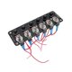 thumbnail image 1 of 12/24v Car Panel Multi Switch Panel Switch Power Control Universal, 1 of 5