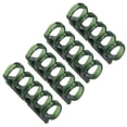 thumbnail image 4 of 20Pcs Binding Rings Segmented Design Holds 60 Sheets 11mm Binding Thickness Office Supplies for Loose Leaf Customizable Books Transparent Material, 4 of 7