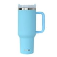 thumbnail image 2 of 40 oz tumbler with handle-Blue Mint, 2 of 2