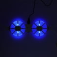 thumbnail image 1 of Laptop Cooling Pad with LED Light, 600-2700rpm Foldable Laptop Cooler for Laptops, Gaming Laptop Cooling Stand with RGB Lights and Two USB Ports, 1 of 7