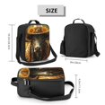 thumbnail image 2 of Balery Sunflower Cowboy Hat Cow Caja de Almuerzo y Bolsa de Almuerzo para Hombres y Mujeres, Bolsa de Almuerzo Reutilizable con Gran Capacidad, Bolsa de Almuerzo Aislada, 2 of 7