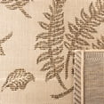 thumbnail image 6 of Safavieh Courtyard Euler Floral Indoor/Outdoor Area Rug, Natural/Brown, 5'3" x 7'7", 6 of 10