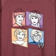thumbnail image 3 of Golden Girls - Golden Girls Character Grid - Women's Lightweight French Terry Long Sleeve Shirt, 3 of 5