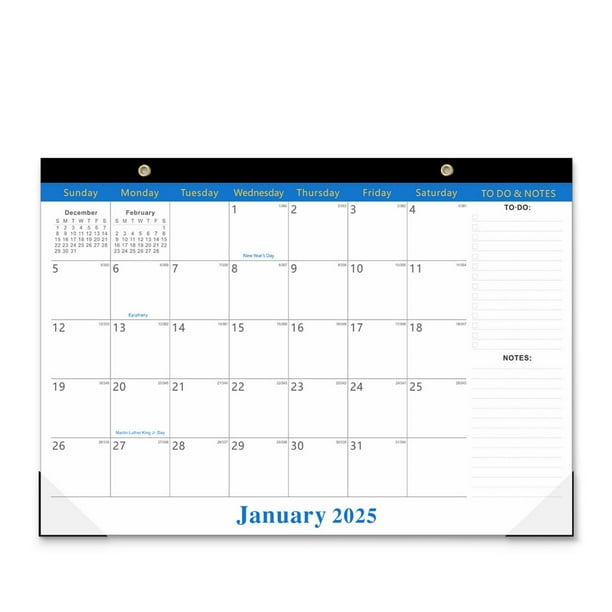 Calendarios Calendario Julio 2024 Diciembre 2025 Calendario Transparente con Protector de Esquinas 18 Meses Calendario Simplificado de Escritorio Calendario de Pared