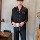 thumbnail image 3 of Conjunto de pijamas Conjunto de pijamas de dos piezas con pantalones casuales de manga larga y conjunto de pijamas con hebilla, 3 of 5