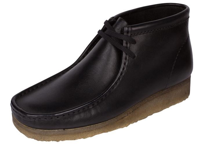 Clarks Wallabee Leather Black 26103666 