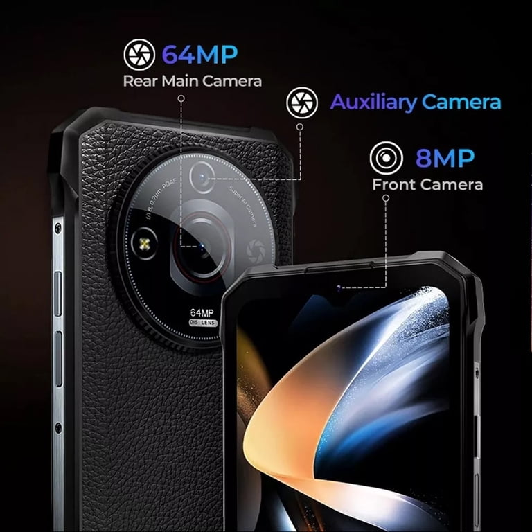 HOTWAV T7 Pro Rugged SmartPhone 12GB+256GB 2K Android 13 6280mAh 