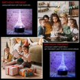thumbnail image 3 of Lámpara Bantogogo 3D Torre Eiffel LED Luz Nocturna 7 Colores 5V, 3 of 9