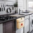 thumbnail image 4 of Kitchen Wall Mounted Under Cabinet Can Compact Space Saving Countertop Organizer Waste, 4 of 5