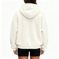 thumbnail image 5 of WULMLEO Pet Pouch Hoodies for Women Cat and Dog Pouch Hoodie Sweatshirt Oversized Comfy Pullover with Large Pockets Beige 2XL, 5 of 7
