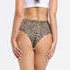 thumbnail image 3 of Gibobby Ropa Interior para Mujer Calzoncillos ajustados de cintura alta con estampado de leopardo para mujer, ropa interior Sexy tipo bóxer, ropa interior transpirable sin cos(Gris， M), 3 of 4