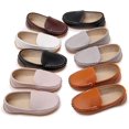 thumbnail image 5 of Kids Girls Boys Slip-on Loafers Oxford PU Leather Flats Shoes(Toddler/Little Kid), 5 of 6