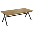 thumbnail image 3 of Colmar 3-piece Engineered Wood Coffee Table Set Golden Oak, 3 of 6