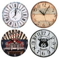 thumbnail image 4 of 9'' Traditional Wall Clock for Kitchen/Bedroom/Living Room/Laundry Room Easy to Read Non-Ticking Battery Operated, 4 of 20