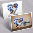 thumbnail image 3 of Collie Proud Dad Happy Father's Day 7x5in Folded Greeting Card Collie Dog Lover Gifts Idea Single Note Card with Envelope - 02008, 3 of 5