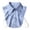 Blue, variant on Blue Striped Detachable Collar Shirt,Dickey Half Blouse False Collar for Women Men, Half Shirts Faux Colla, Instant Layered Style False Collar Color Red One Size