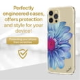 thumbnail image 2 of Case Yard iPhone-11-Pro Case Clear Soft & Flexible TPU Ultra Low Profile Slim Fit Thin Shockproof Transparent Bumper Protective Cover Drop Protective Cell Phone Cases (Mona Lisa Flower), 2 of 8