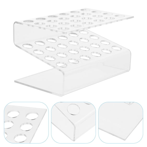 unbranded Organizador Transparente De Acrílico Para Pinceles Y Lápices Soporte De Escritorio Resistente