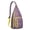 Yellow-40, variant on Color Block Sling Backpack - Bold Geometric Colorful Design Shoulder Bag, Compact for Travel Essentials