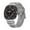 Gray+Silver, variant on for Samsung Galaxy Watch Ultra Bands 47mm Sport Band Durable Armor Designed Silicone Rubber Strap with Stainless Steel Metal Connector Military Rugged Galaxy Watch 7 Ultra Bands,Gray+Black