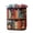 C, variant on Yucurem Boho Fabric Floral Storage Hamper with Handle, Quilted Laundry Basket for Nursery Bedroom Laundry Room Clothes Toys (Rooster)