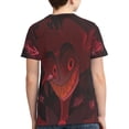 thumbnail image 2 of Alastor Hazbin Hotel Comedy Teen T-Shirt Crewneck Short Sleeve Double-Sided Print Summer Tee Shirts Top For Youth Boys Girls Children Large, 2 of 7