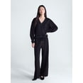 thumbnail image 2 of Scoop Women's and Women's Plus V-Neck Sweatshirt, Sizes XS-4X, 2 of 5