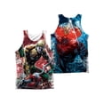 thumbnail image 3 of Justice League Aquaman Vs Manta Sublimation Tank Top-X-Large, 3 of 3