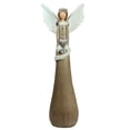 thumbnail image 2 of Northlight Angel with Heart Christmas Figurine - 24" - Brown and White, 2 of 2