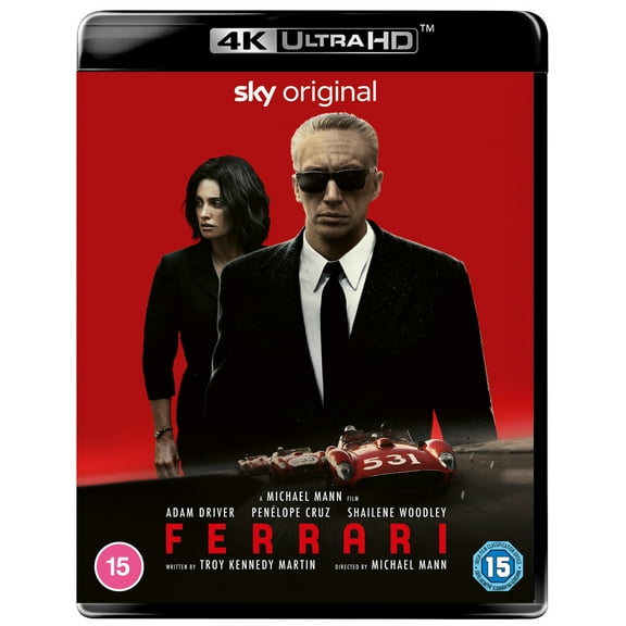 Ferrari (4K Ultra HD) Jack O'Connell Shailene Woodley Patrick Dempsey Leonardo Caimi Derek Hill