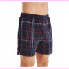 Tommy Bahama Men's Knit Boxers Navy Plaid S