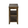 thumbnail image 3 of Pemberly Row Medium Transitional Wood Chair Side Table in Brown, 3 of 6