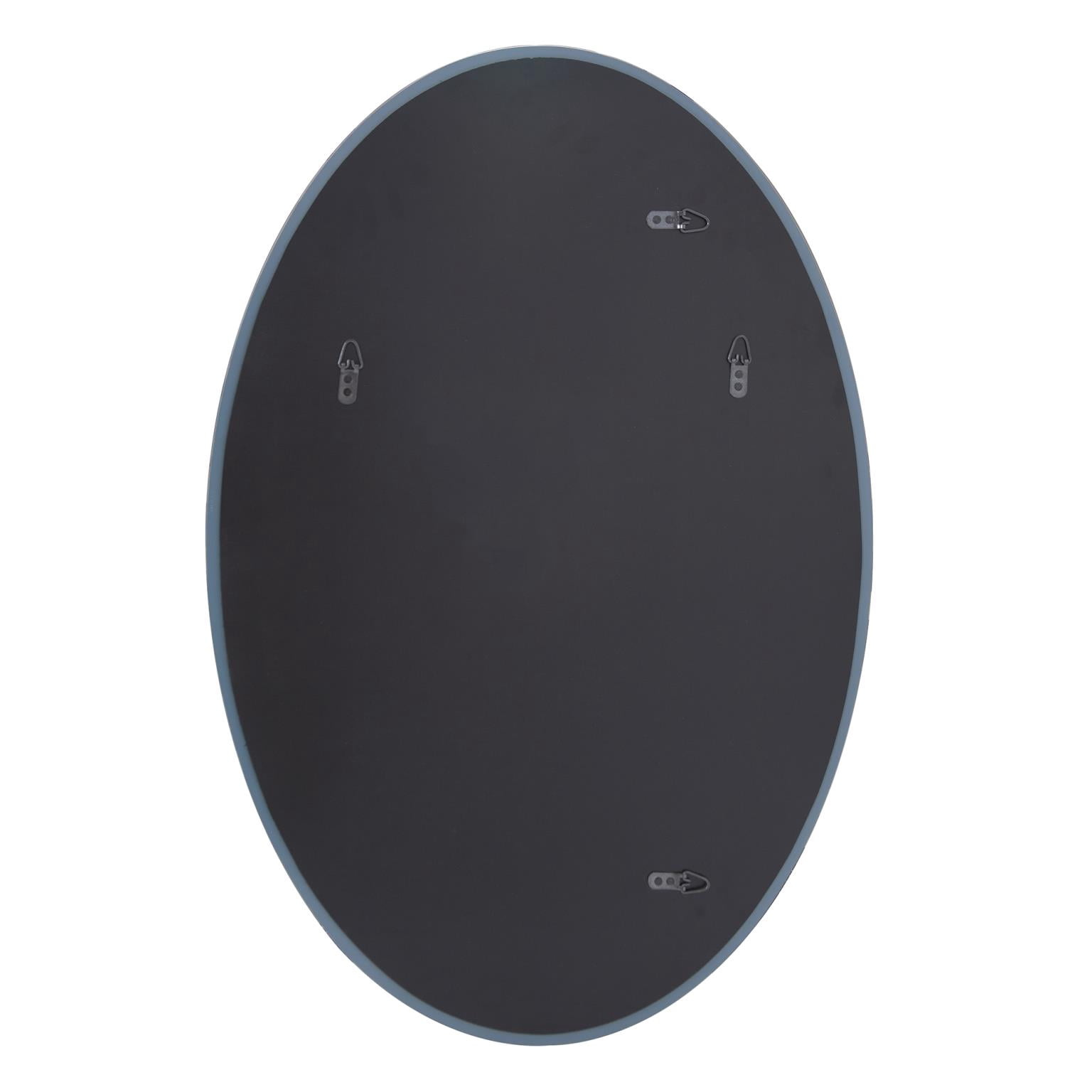Tyler Dillon Round Beveled Clear Acrylic Framed Wall Mirror 36"D