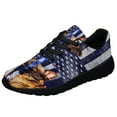 thumbnail image 2 of Belgian Malinois The Thin Blue Line Shoes Women's Fashion Sneakers Tennis Running Shoes for Men Women Black Size 9, 2 of 7