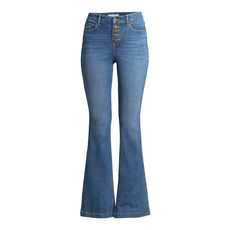 Sofia Jeans Women's Melisa High Rise Flare Jeans 