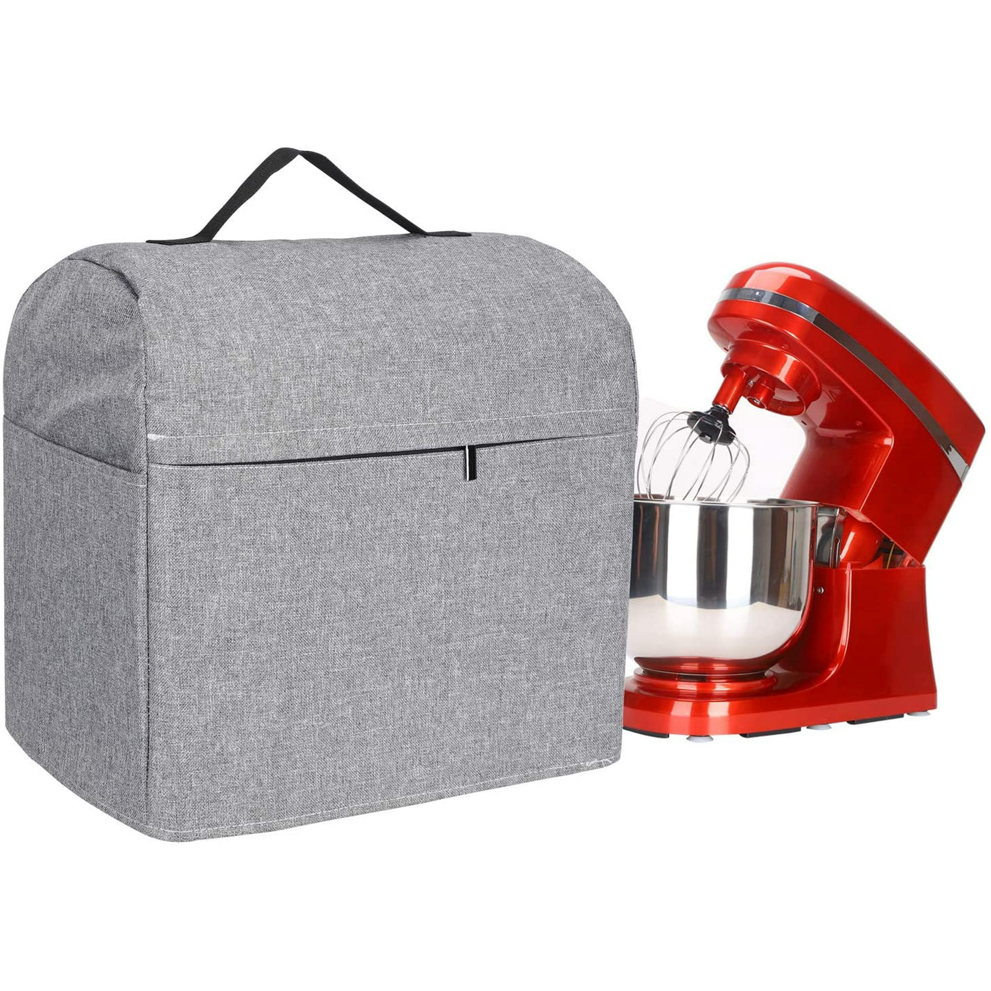 Kitchenaid Mixer Cover Compatible with 4.5-5 Quart Kitchenaid Mixer/All Tilt Head & Bowl Lift Models,Stand Mixer Covers with Pocket and Handle