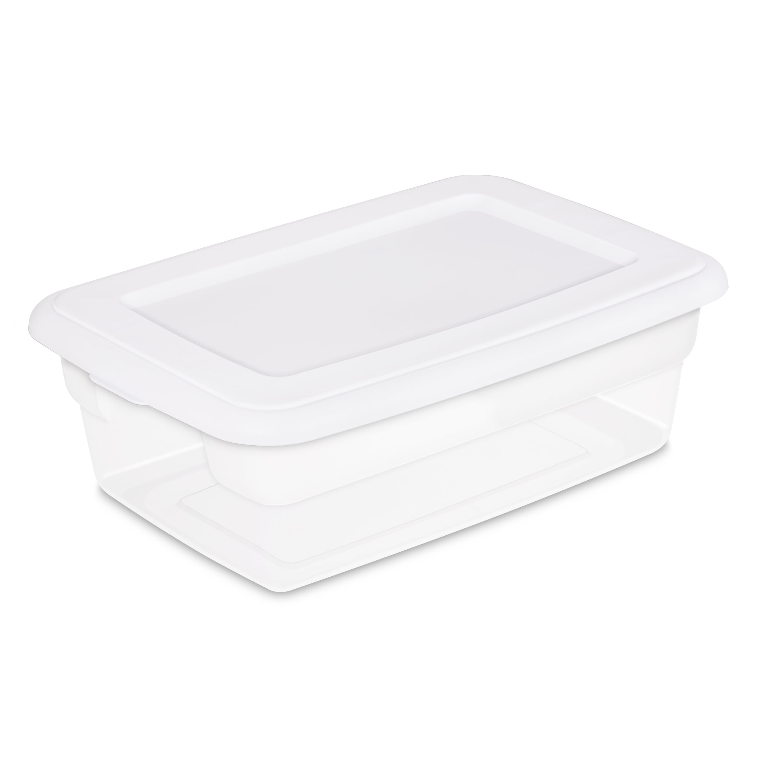 Sterilite 12 Qt 11 4 L Storage Box White Com