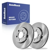 AutoShack 10.08" (256 mm) Rear Vented Brake Rotors | Replacement for 2000-2006 Audi TT Quattro 2002-2005 Volkswagen Jetta 2011-2013 Volkswagen Clasico | 2-PC Set