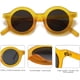 thumbnail image 2 of Bonitas gafas de sol polarizadas redondas para niños, niñas y niños, con protección UV400, para vacaciones en la playa., 2 of 5